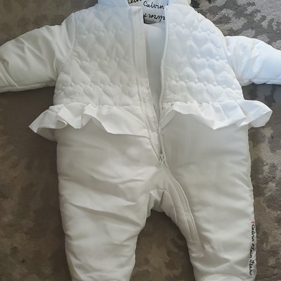 Winter suit for baby girl - Picture 3 of 6